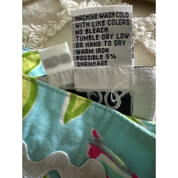 Lilly Pulitzer San Diego Zoo Animals Pencil Skirt Sz 4 Lions Elephants Pandas - Picture 8 of 12